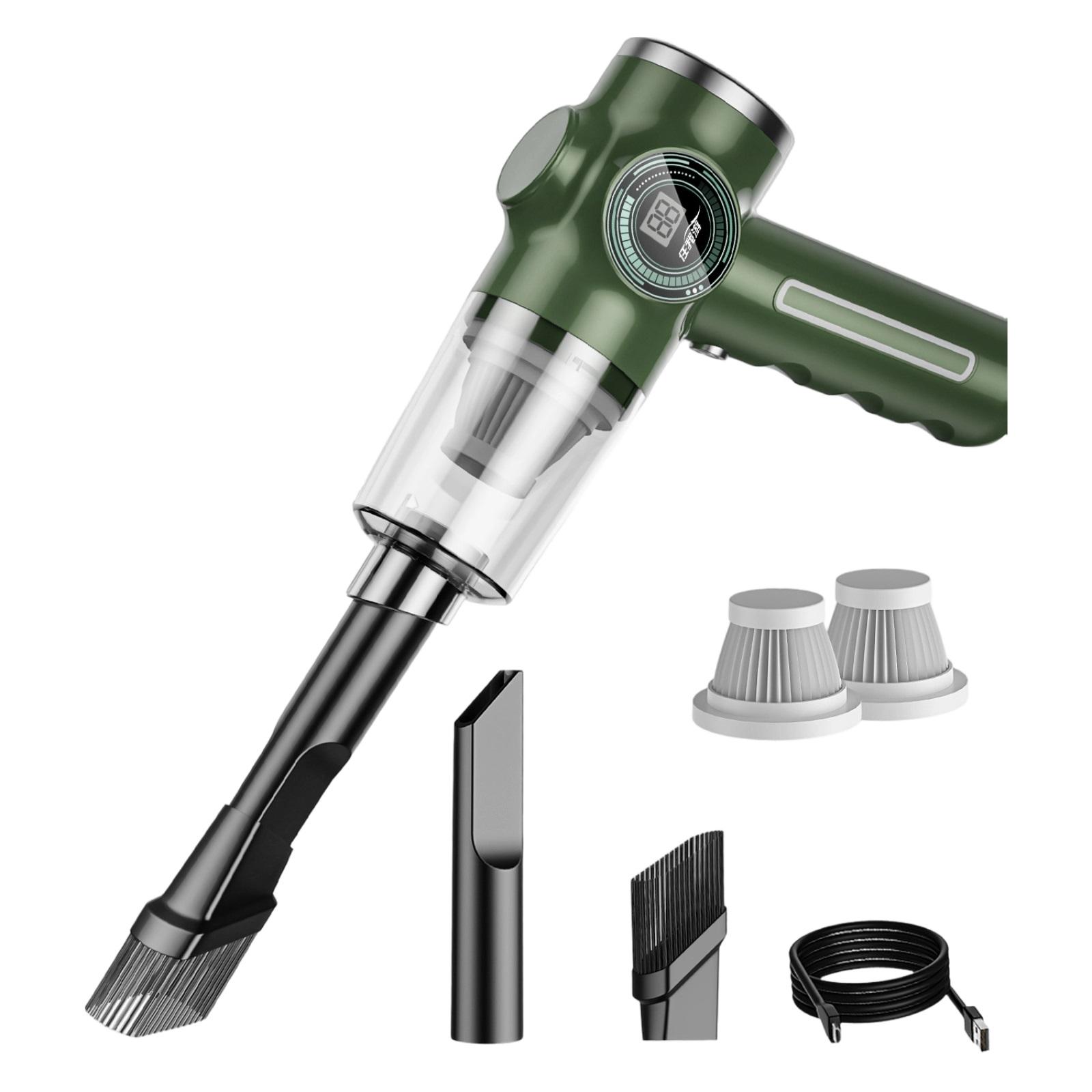 Portable Handheld Vacuum Cleaner - Cordless Car & Home Use With Super Suction Power, Compact Blower/Duster For Auto Interior, Pet Hair One Size армія зелений колір
Portable Handheld Vacuum Cleaner - Cordless Car & Home Use With Super Suction Power, Compact Blower/Duster For Auto Interior, Pet Hair One Size армія зелений колір