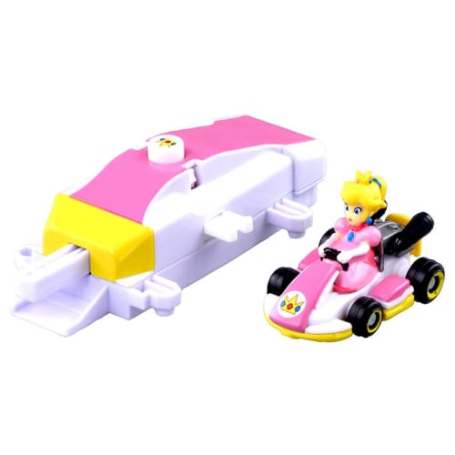Takara Tomy Tomica Drift Tomica Mario Kart Drift Starter Set Peach & Standard Kart Mini Car Toy Возраст 3+
Takara Tomy Tomica Drift Tomica Mario Kart Drift Starter Set Peach & Standard Kart Mini Car Toy Возраст 3+