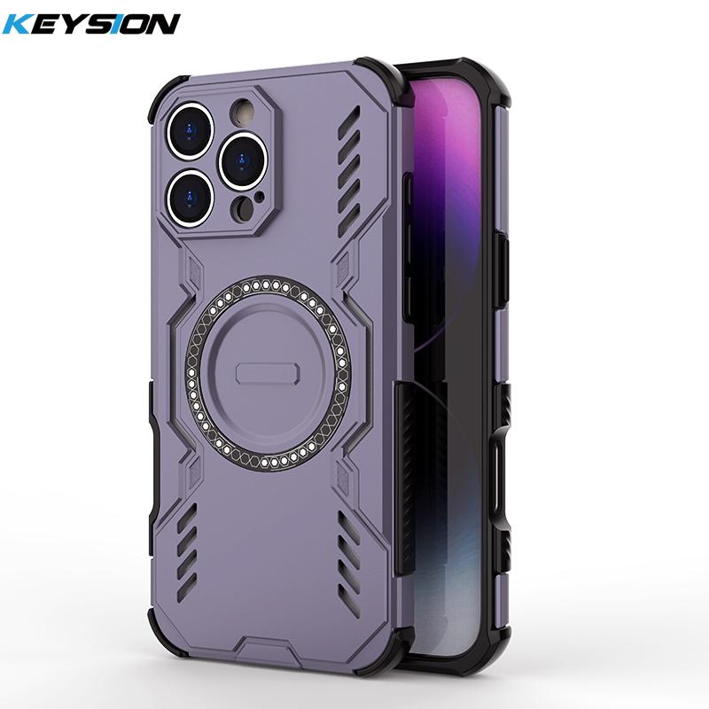 KEYSION Hollow Heat Dissipation Case for iPhone 16 Pro Max Silicone+PC Magnetic Cooling Shockproof Phone Cover for iPhone16 Plus for iPhone 16 Pro Max фиолетовый
KEYSION Hollow Heat Dissipation Case for iPhone 16 Pro Max Silicone+PC Magnetic Cooling Shockproof Phone Cover for iPhone16 Plus for iPhone 16 Pro Max фиолетовый