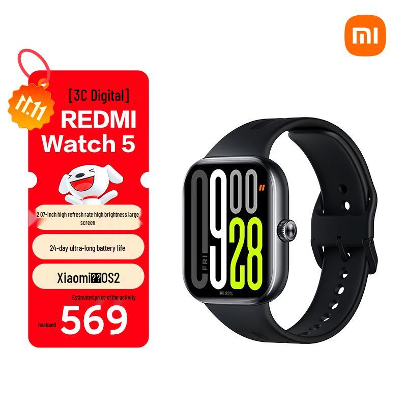 Xiaomi Redmi Watch 5 Smartwatch (CN version)
Xiaomi Redmi Watch 5 Smartwatch (CN version)