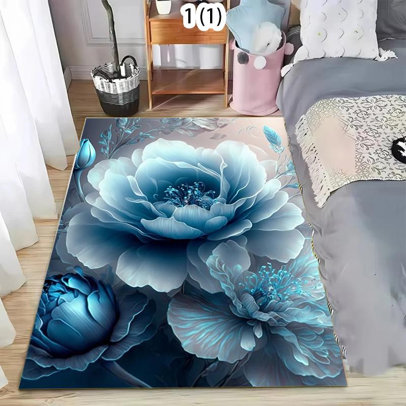 Blue Gradient Peony Exquisite Texture Area Rug Modern Art Soft Non-Slip Floor Carpet for Living Rooms High-End Home Decor 40x60cm
Blue Gradient Peony Exquisite Texture Area Rug Modern Art Soft Non-Slip Floor Carpet for Living Rooms High-End Home Decor 40x60cm
