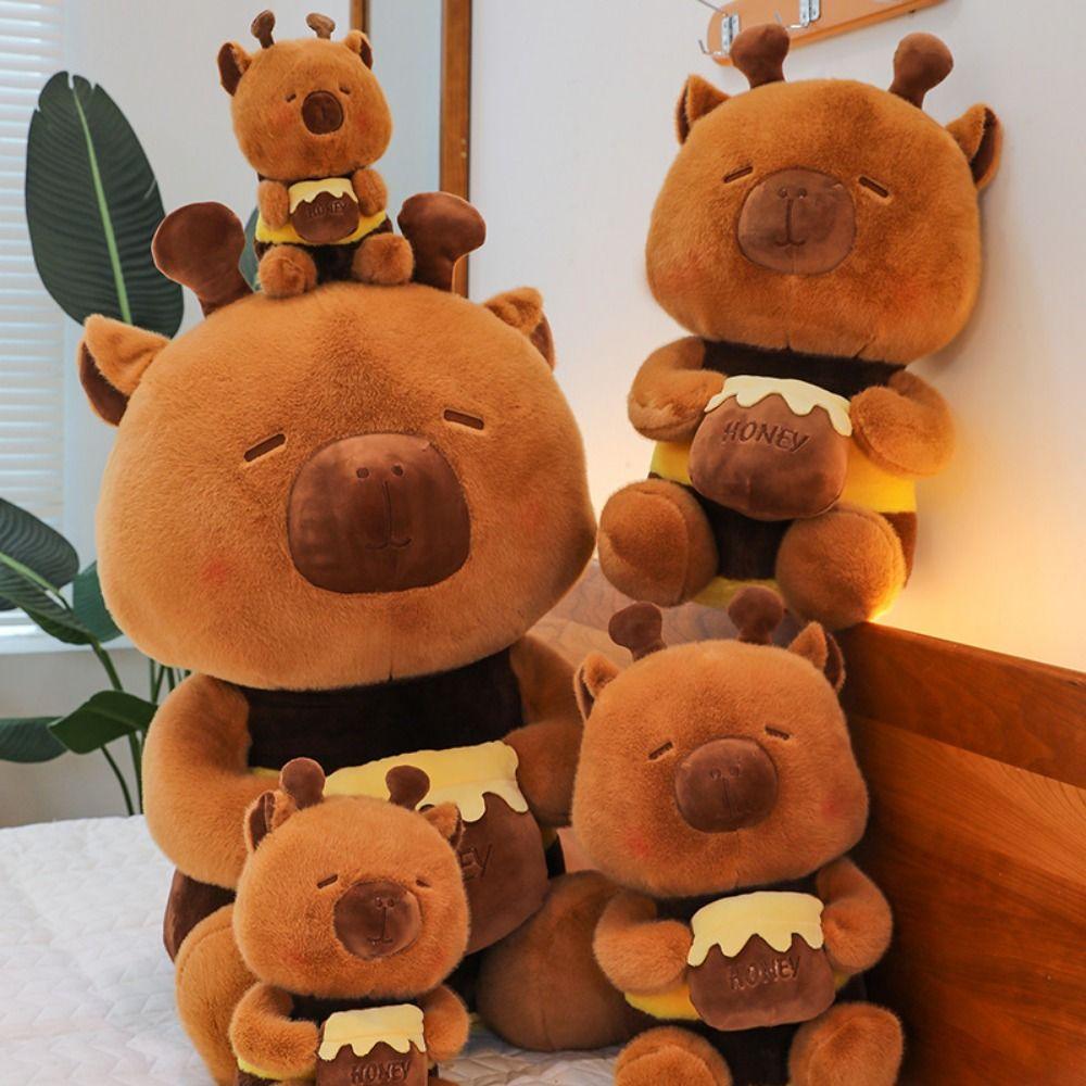 Плюшевая игрушка в виде банки для пчелы Capybara из полипропилена и хлопка Capibara из аниме Fluffty Toy в подарок на день рождения
Плюшевая игрушка в виде банки для пчелы Capybara из полипропилена и хлопка Capibara из аниме Fluffty Toy в подарок на день рождения