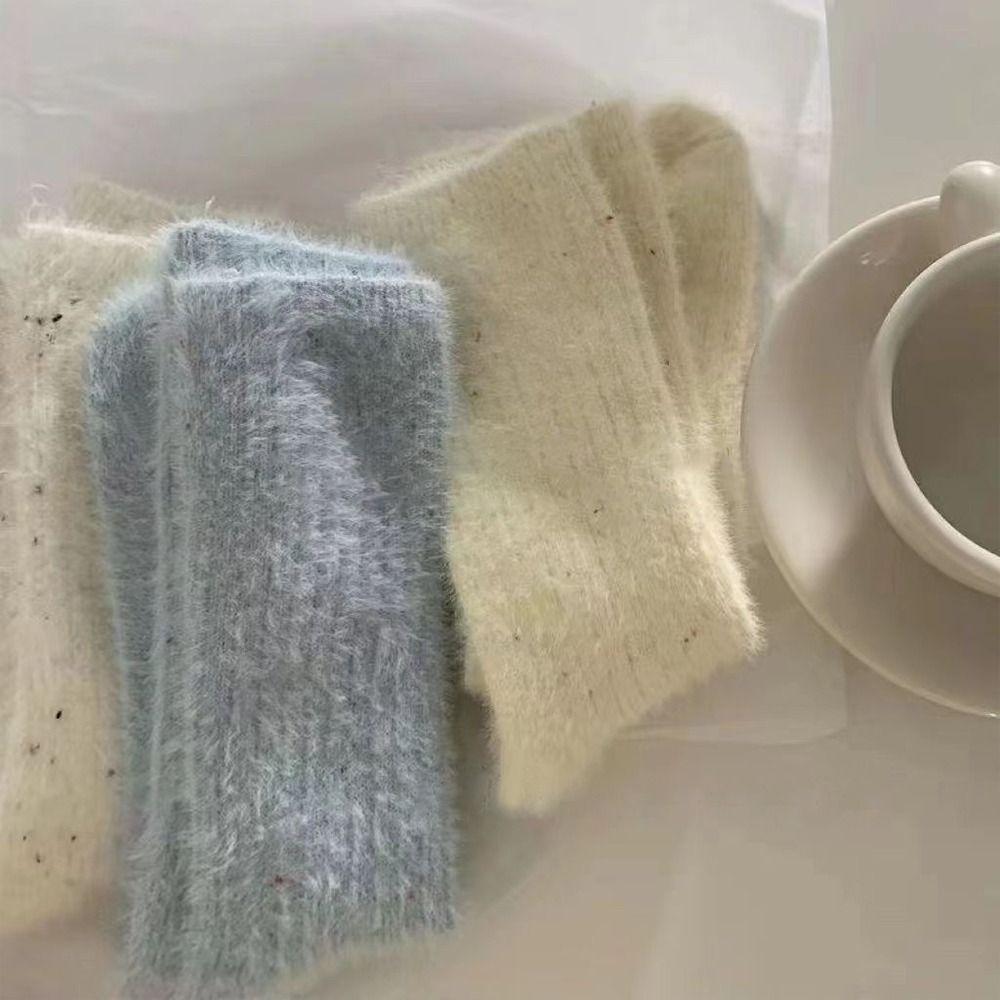 Winter Floor Plush Sock Sweet Fluffy Socks Comfortable Mink Velvet Socks for Women бежевий
Winter Floor Plush Sock Sweet Fluffy Socks Comfortable Mink Velvet Socks for Women бежевий