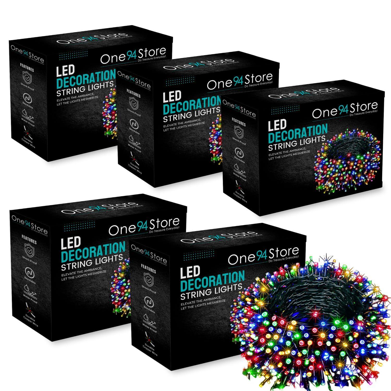 Copper Wire Multicolor LED Bulb Series for Diwali, Christmas, Party & Home Decoration | Fairy Light Style | Pack of 5
Copper Wire Multicolor LED Bulb Series for Diwali, Christmas, Party & Home Decoration | Fairy Light Style | Pack of 5