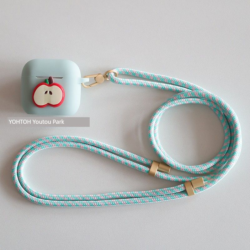 Cover Sets for Airpods4 Apple Wireless Bluetooth Earbuds Case Airpods1/2/3 Crossbody Halterneck Airpodspro2 Silicone One-Piece Drop-Resistant Apple AirPods3 Fog + lanyard
Cover Sets for Airpods4 Apple Wireless Bluetooth Earbuds Case Airpods1/2/3 Crossbody Halterneck Airpodspro2 Silicone One-Piece Drop-Resistant Apple AirPods3 Fog + lanyard