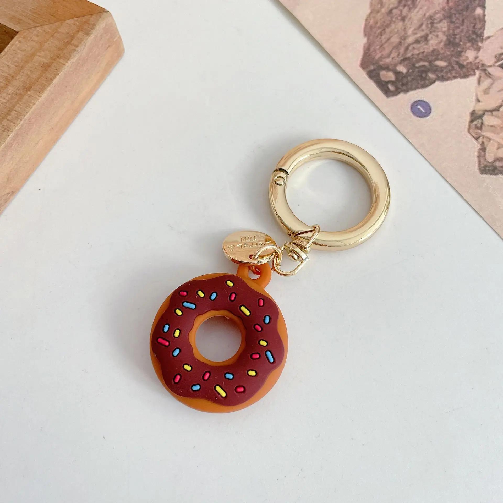 Silicone Keychain for Apple Airtags Case Protective Cover Tracker Accessories Shell Anti-scratch Air Tag Cartoon Donut Holder коричневый
Silicone Keychain for Apple Airtags Case Protective Cover Tracker Accessories Shell Anti-scratch Air Tag Cartoon Donut Holder коричневый
