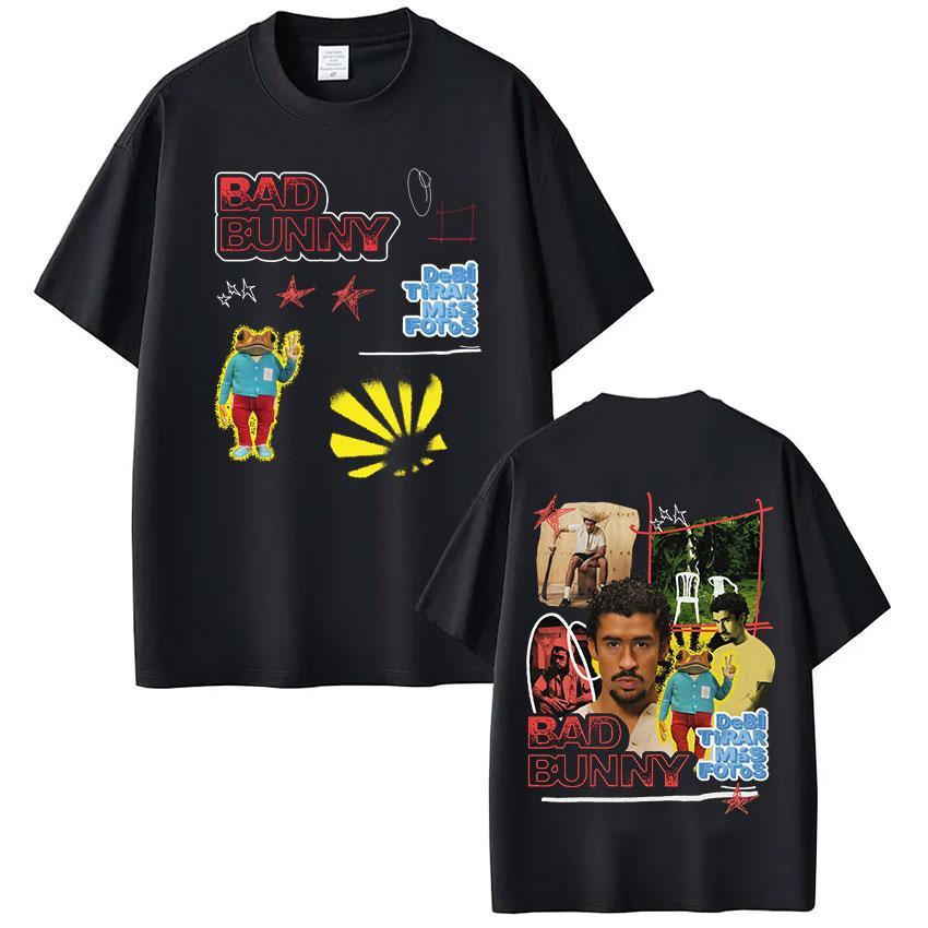 Hip Hop Fashion Mens Oversized Retro Tshirt From Rappers Debut Album Bad Bunny More Photos Taken During The 2026 DTMF Tour M
Hip Hop Fashion Mens Oversized Retro Tshirt From Rappers Debut Album Bad Bunny More Photos Taken During The 2026 DTMF Tour M