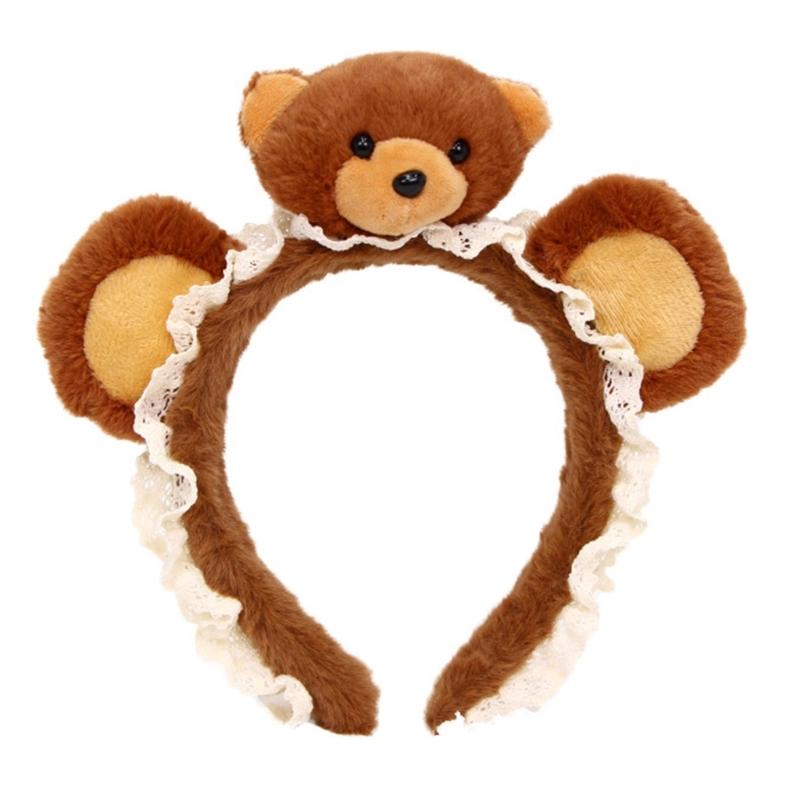 Adorable Bear Hair Hoop With Lace Trim Comfortable Stretchable Headpiece Cosplay Headwear For Girls 1 темно-коричневого кольору
Adorable Bear Hair Hoop With Lace Trim Comfortable Stretchable Headpiece Cosplay Headwear For Girls 1 темно-коричневого кольору