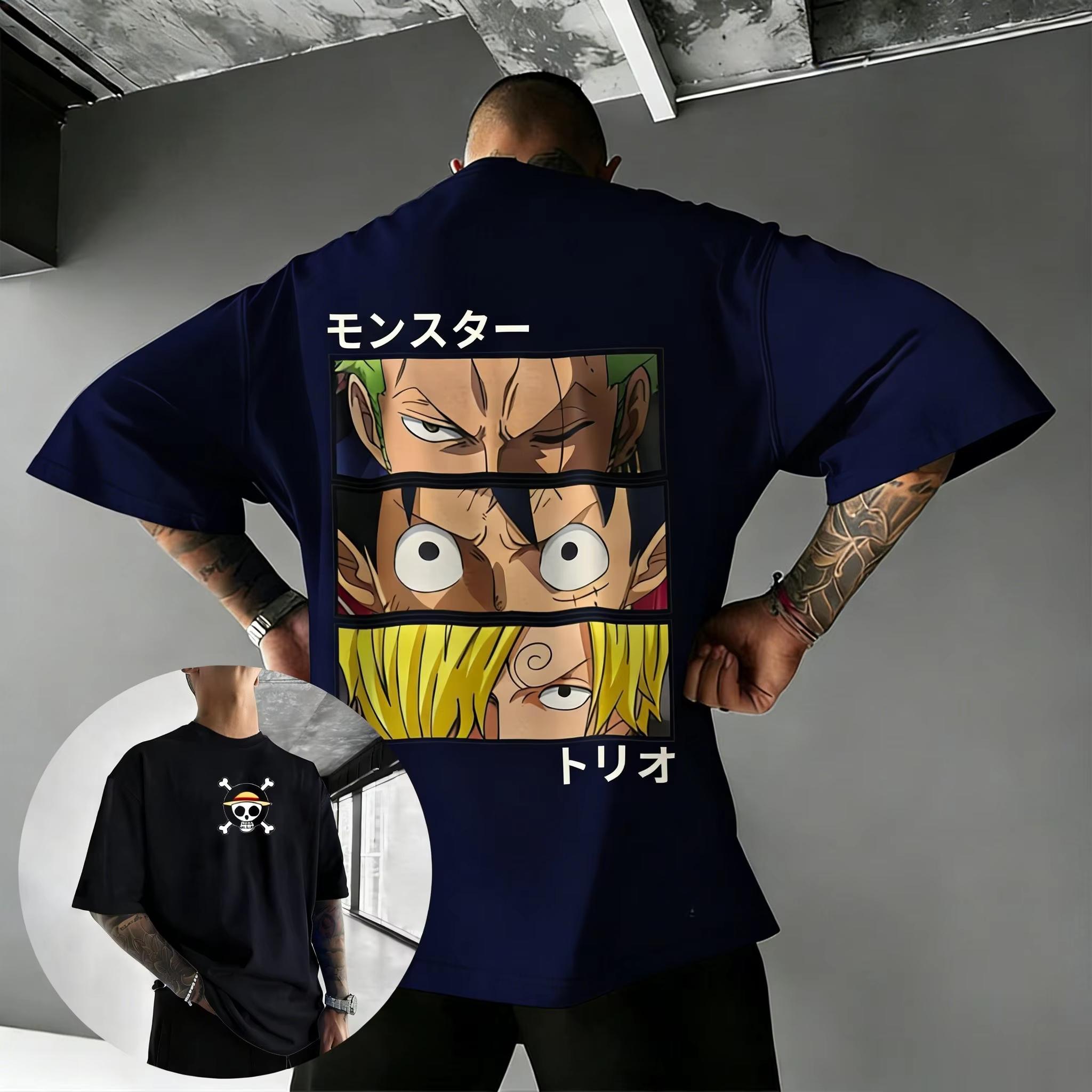 Новая футболка по аниме One Piece 2026 года Мужская и женская футболка с коротким рукавом из чистого хлопка для лета Принт с Луффи, Санджи, Зоро 4XL
Новая футболка по аниме One Piece 2026 года Мужская и женская футболка с коротким рукавом из чистого хлопка для лета Принт с Луффи, Санджи, Зоро 4XL
