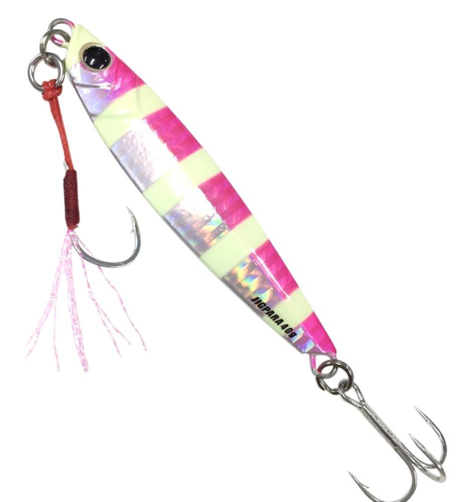 Major Craft Lure Metal Jig Jig Para Short Hairtail Special Color 20g Zebra Pink #26 JPS-20
Major Craft Lure Metal Jig Jig Para Short Hairtail Special Color 20g Zebra Pink #26 JPS-20