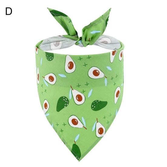 Полотенце для домашних животных с принтом фруктов, регулируемый треугольный шарф, банданы для кошек и собак D
Полотенце для домашних животных с принтом фруктов, регулируемый треугольный шарф, банданы для кошек и собак D
