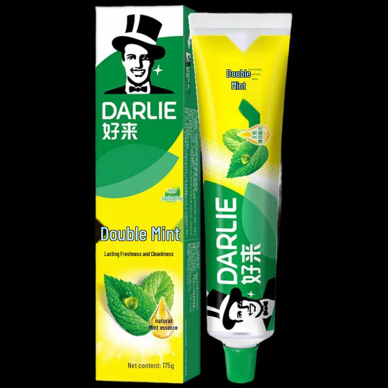 Darlie Double Mint Toothpaste 175g
Darlie Double Mint Toothpaste 175g
