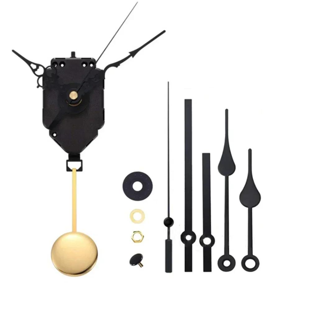 Durable Practical Clock Movement DIY Kits Replacement Set Wall Westminster Melody Parts Pendulum Quartz Repair чорний
Durable Practical Clock Movement DIY Kits Replacement Set Wall Westminster Melody Parts Pendulum Quartz Repair чорний