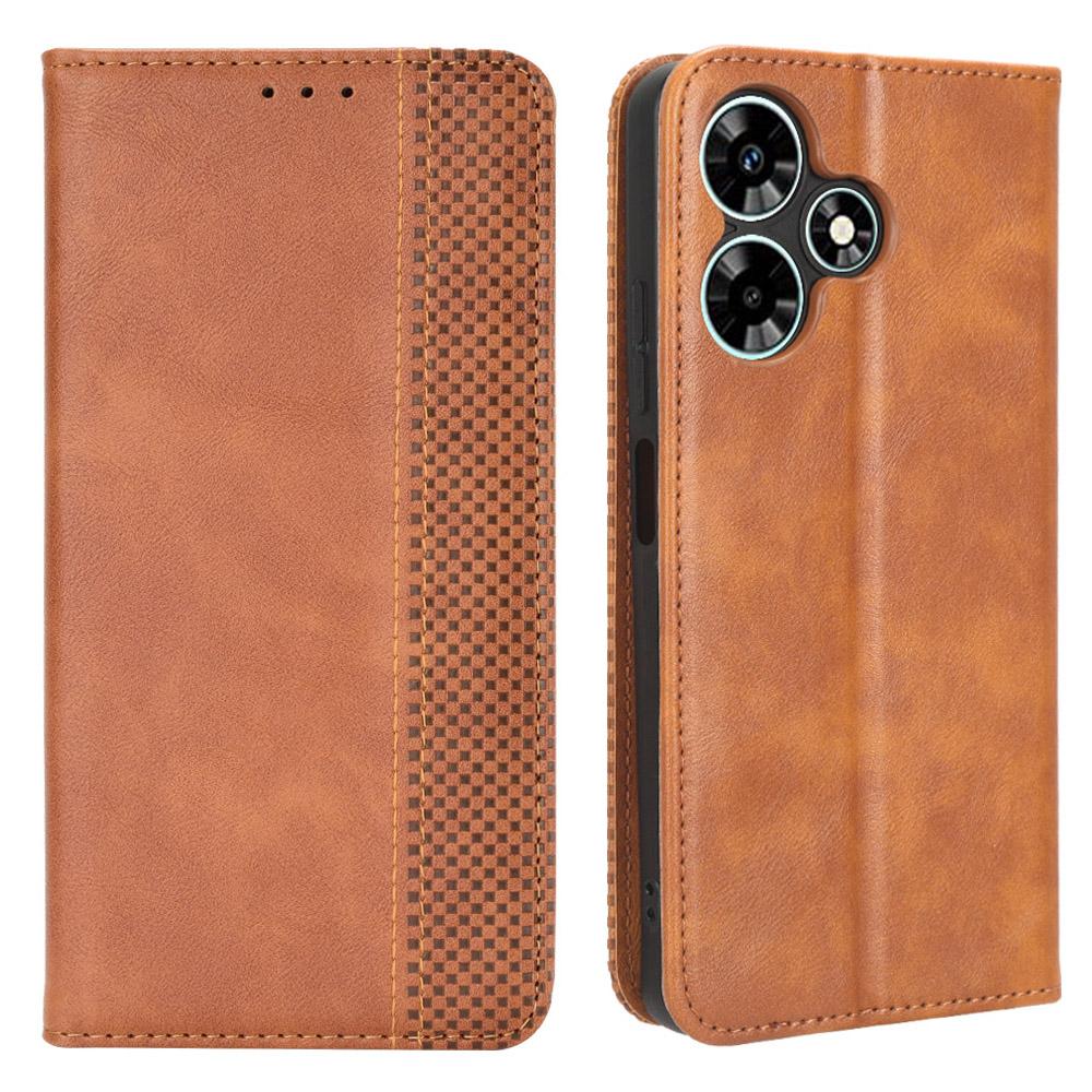 For Infinix Hot 30 Play Retro PU Leather Phone Case Folio Stand Wallet Protective Shell Brown
For Infinix Hot 30 Play Retro PU Leather Phone Case Folio Stand Wallet Protective Shell Brown