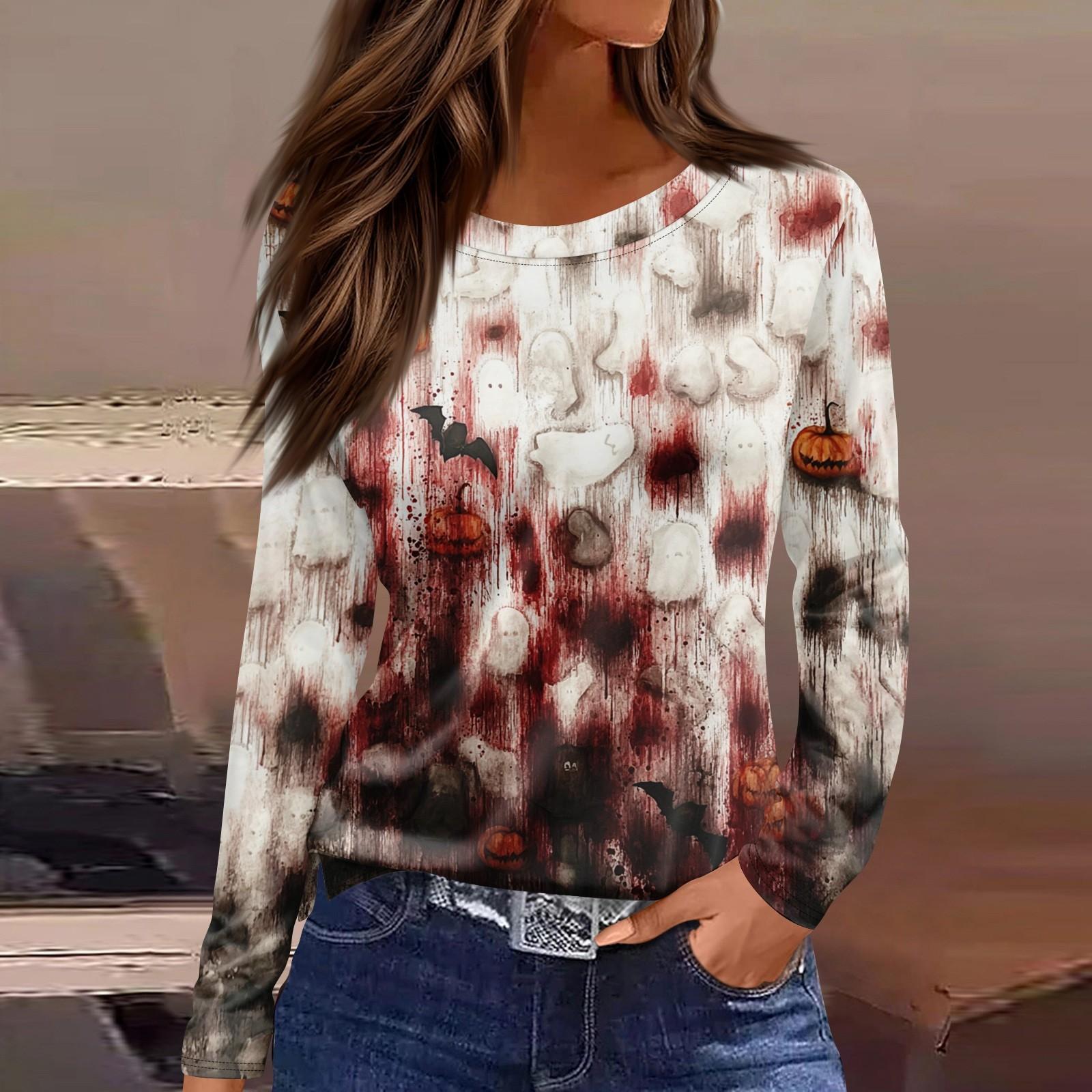 Женская модная повседневная блузка с длинным рукавом и круглым вырезом, пуловер с принтом XXXL
Женская модная повседневная блузка с длинным рукавом и круглым вырезом, пуловер с принтом XXXL