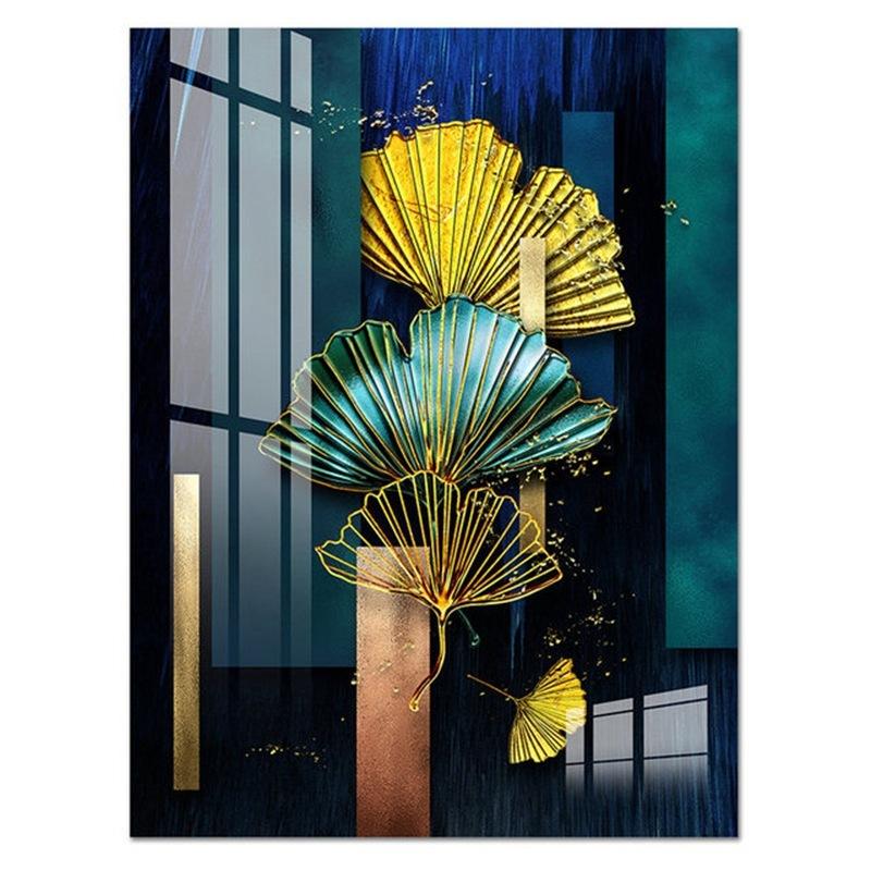 Абстрактные золотые листья, настенная картина, постер, современная зеленая, синяя картина с растениями на холсте, скандинавское настенное искусство для гостиной, домашний декор 50x70cm белый
Абстрактные золотые листья, настенная картина, постер, современная зеленая, синяя картина с растениями на холсте, скандинавское настенное искусство для гостиной, домашний декор 50x70cm белый