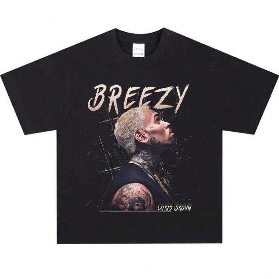 Women Tops 1PC Breezy Graphic Womens Ttshirt Short Sleeve Crew Neck Cool Top Women Y2k Spring S
Women Tops 1PC Breezy Graphic Womens Ttshirt Short Sleeve Crew Neck Cool Top Women Y2k Spring S