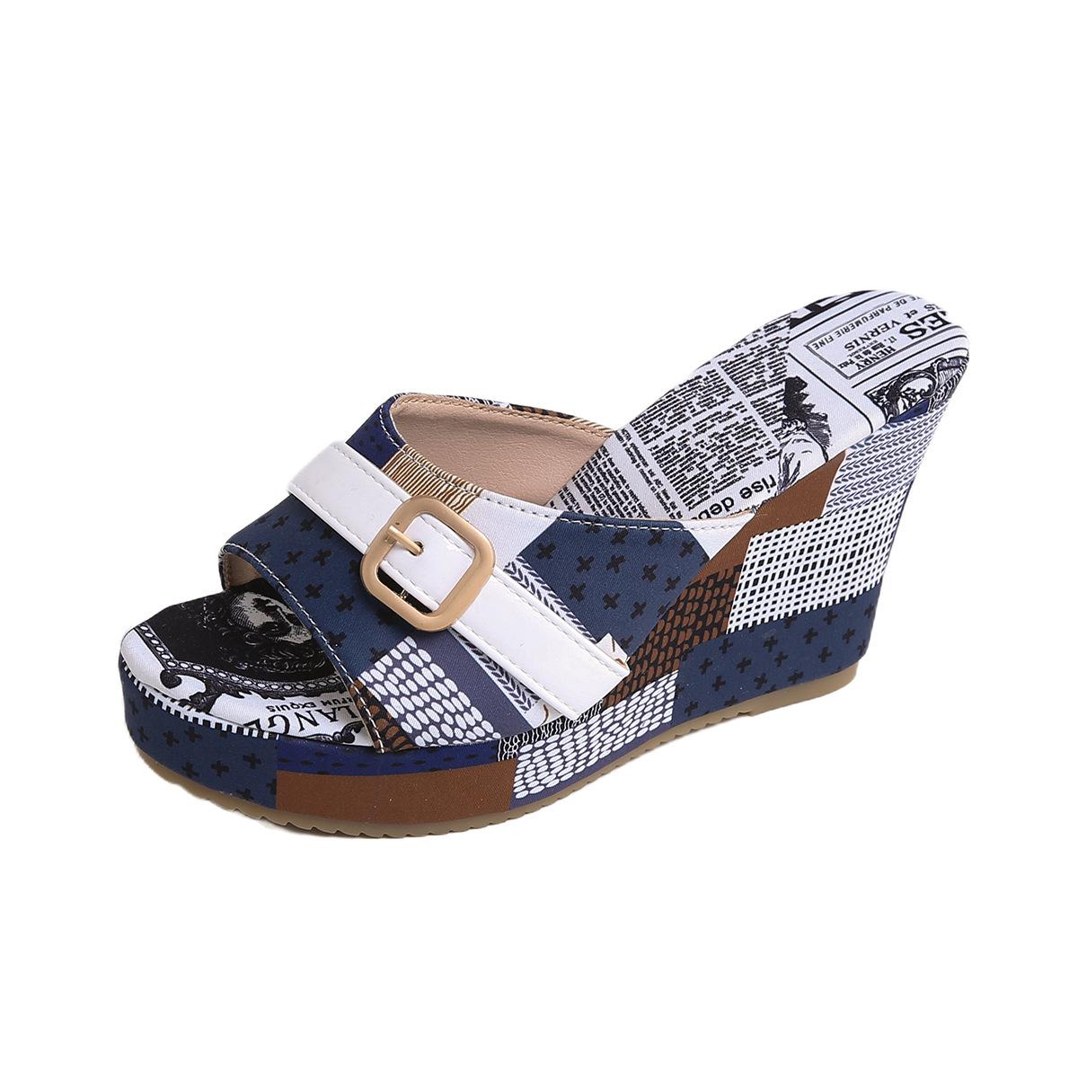 New Plus Size Belt Buckle Exposed Toe Straight Slippers for Women, Retro Style 36 темно-синий
New Plus Size Belt Buckle Exposed Toe Straight Slippers for Women, Retro Style 36 темно-синий