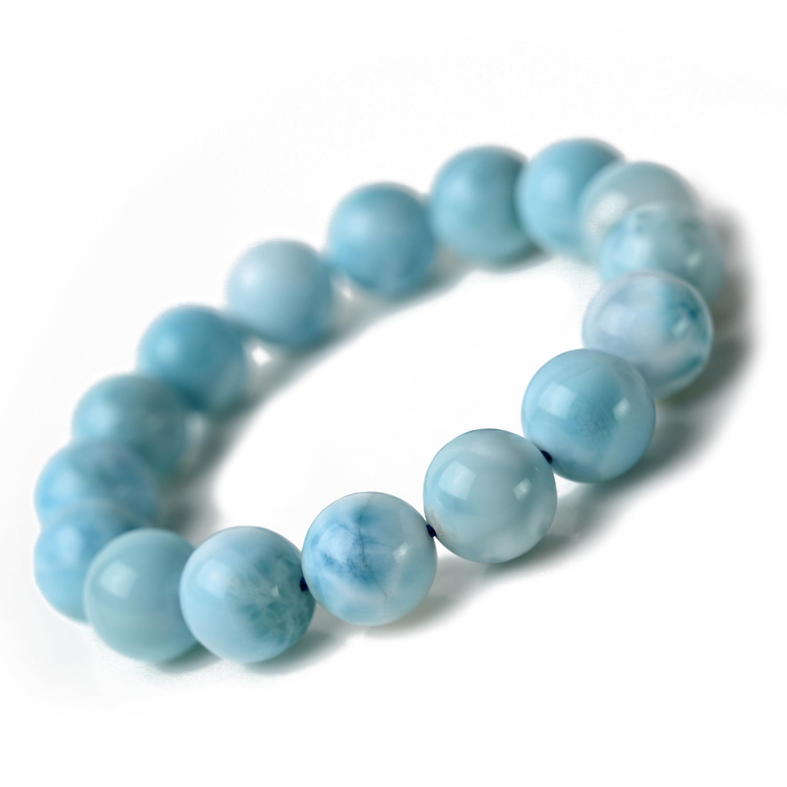 Eigado Ларімар 13мм Внутрішній Діаметр Цілюща Природна Сила Один з Трьох Найвеличніших Цілющих Каменів Браслет, Намистини, 52.7г, 17см, Камінь, Камінь, Камінь,
Eigado Ларімар 13мм Внутрішній Діаметр Цілюща Природна Сила Один з Трьох Найвеличніших Цілющих Каменів Браслет, Намистини, 52.7г, 17см, Камінь, Камінь, Камінь,