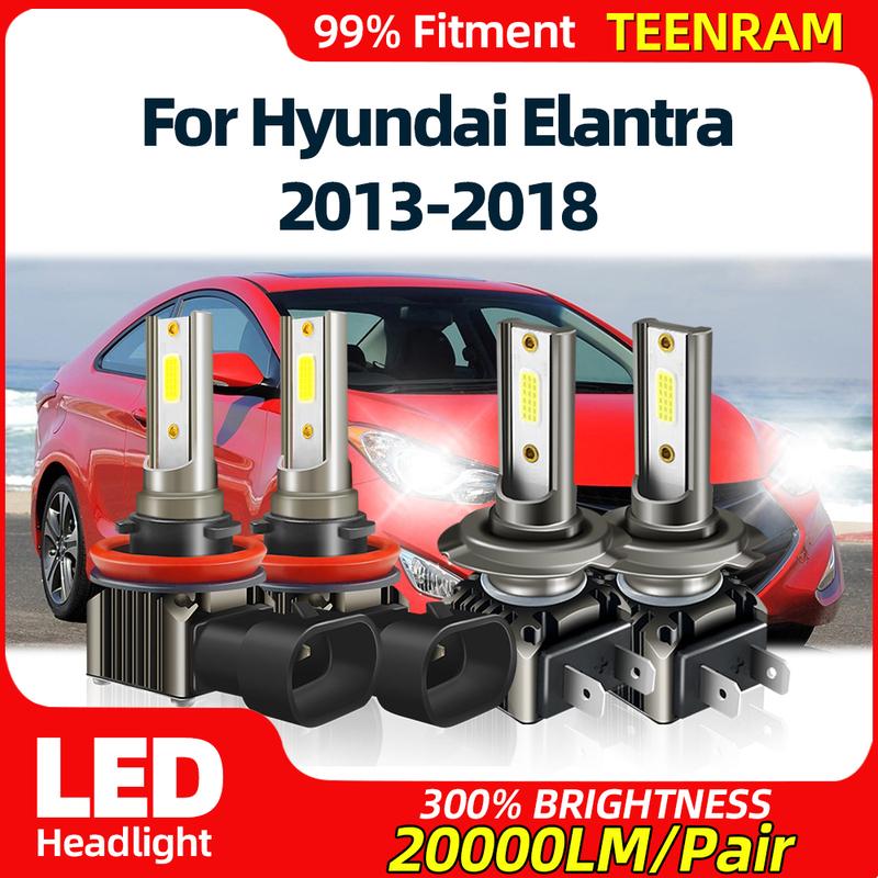 H7 H11 Canbus LED Car Headlight 12V 40000LM 6000K Turbo Car Light Bulbs For Hyundai Elantra 2013 2014 2015 2016 2017 2018 High Beam
H7 H11 Canbus LED Car Headlight 12V 40000LM 6000K Turbo Car Light Bulbs For Hyundai Elantra 2013 2014 2015 2016 2017 2018 High Beam