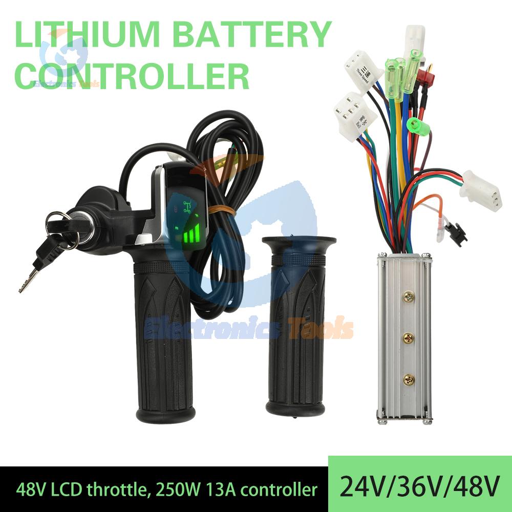 24V 36V 48V 350W Motor Brushless Controller LCD Display Panel Thumb Throttle Electric Bicycles Scooter Brushless Controller Kit China Mainland
24V 36V 48V 350W Motor Brushless Controller LCD Display Panel Thumb Throttle Electric Bicycles Scooter Brushless Controller Kit China Mainland