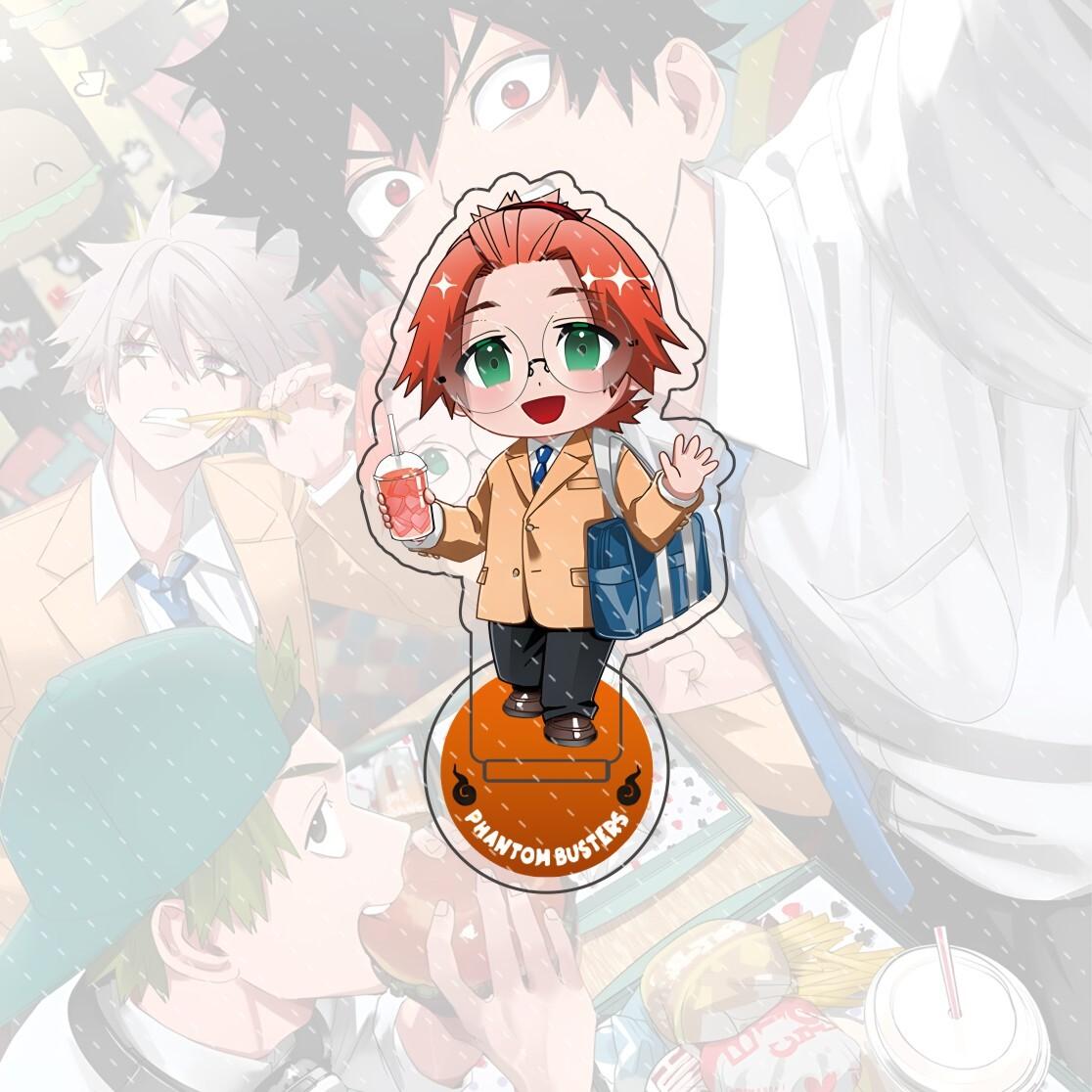 Anime Comic Phantom Busters Acrylic Stand 10cm Q Version Character Action Model Desktop Decoration Cute Collection Gift 10 cm
Anime Comic Phantom Busters Acrylic Stand 10cm Q Version Character Action Model Desktop Decoration Cute Collection Gift 10 cm