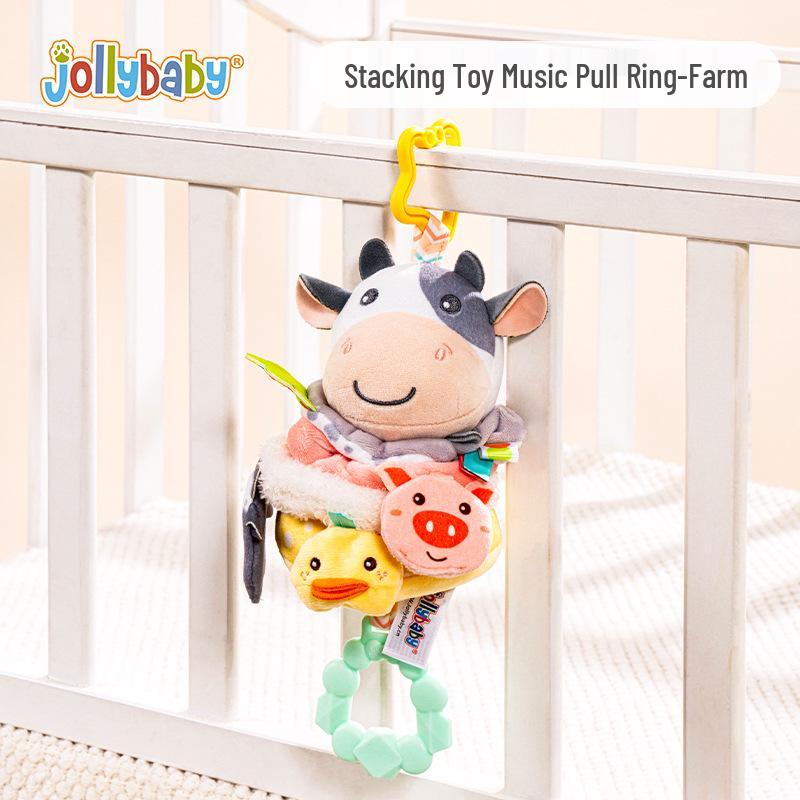Jollybaby Musical Pull Bell Stroller & Crib Toy
Jollybaby Musical Pull Bell Stroller & Crib Toy