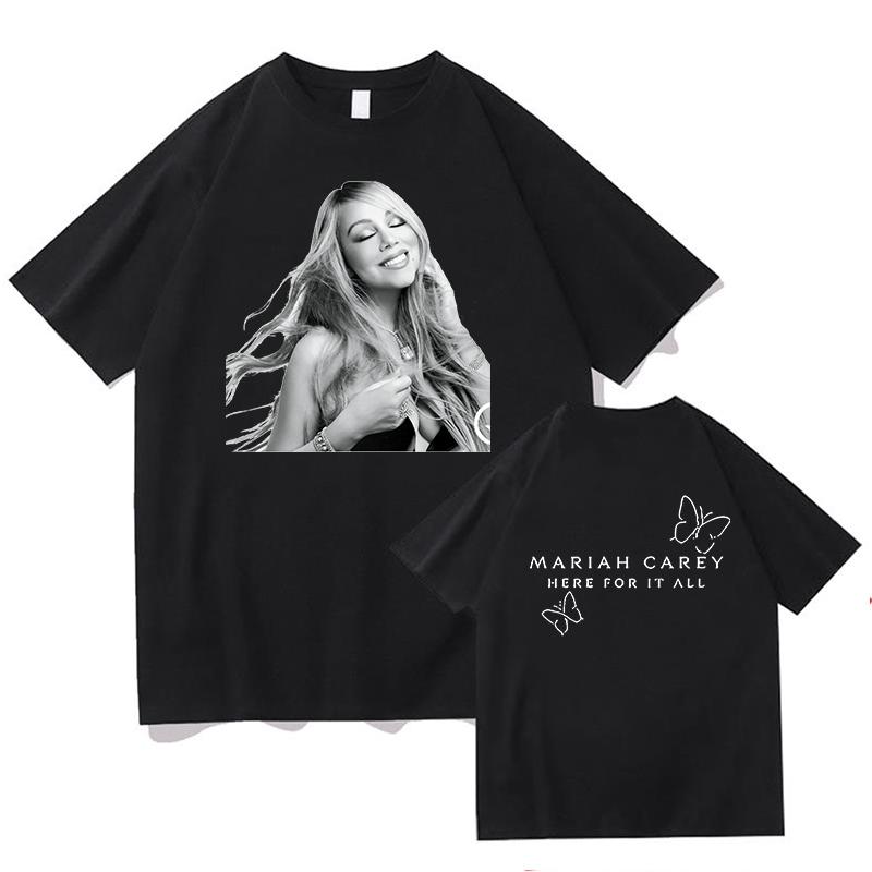 Mariah Carey Printed Pattern TShirt Suitable for Both Unisex and Women Casual Tshirt Streetwear Top M
Mariah Carey Printed Pattern TShirt Suitable for Both Unisex and Women Casual Tshirt Streetwear Top M