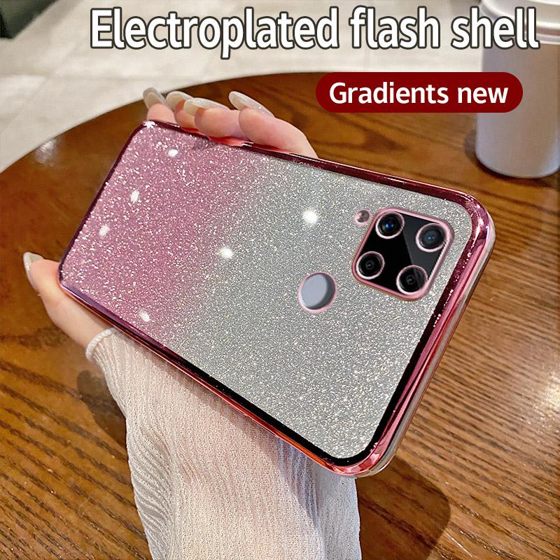 Luxury Bling Glitter Girls Phone Case For OPPO Realme C2 C11 C15 C17 C21 C31 C33 C35 C53 C55 C67 Shockproof Plating Soft Cover For Realme C2 фиолетовый
Luxury Bling Glitter Girls Phone Case For OPPO Realme C2 C11 C15 C17 C21 C31 C33 C35 C53 C55 C67 Shockproof Plating Soft Cover For Realme C2 фиолетовый