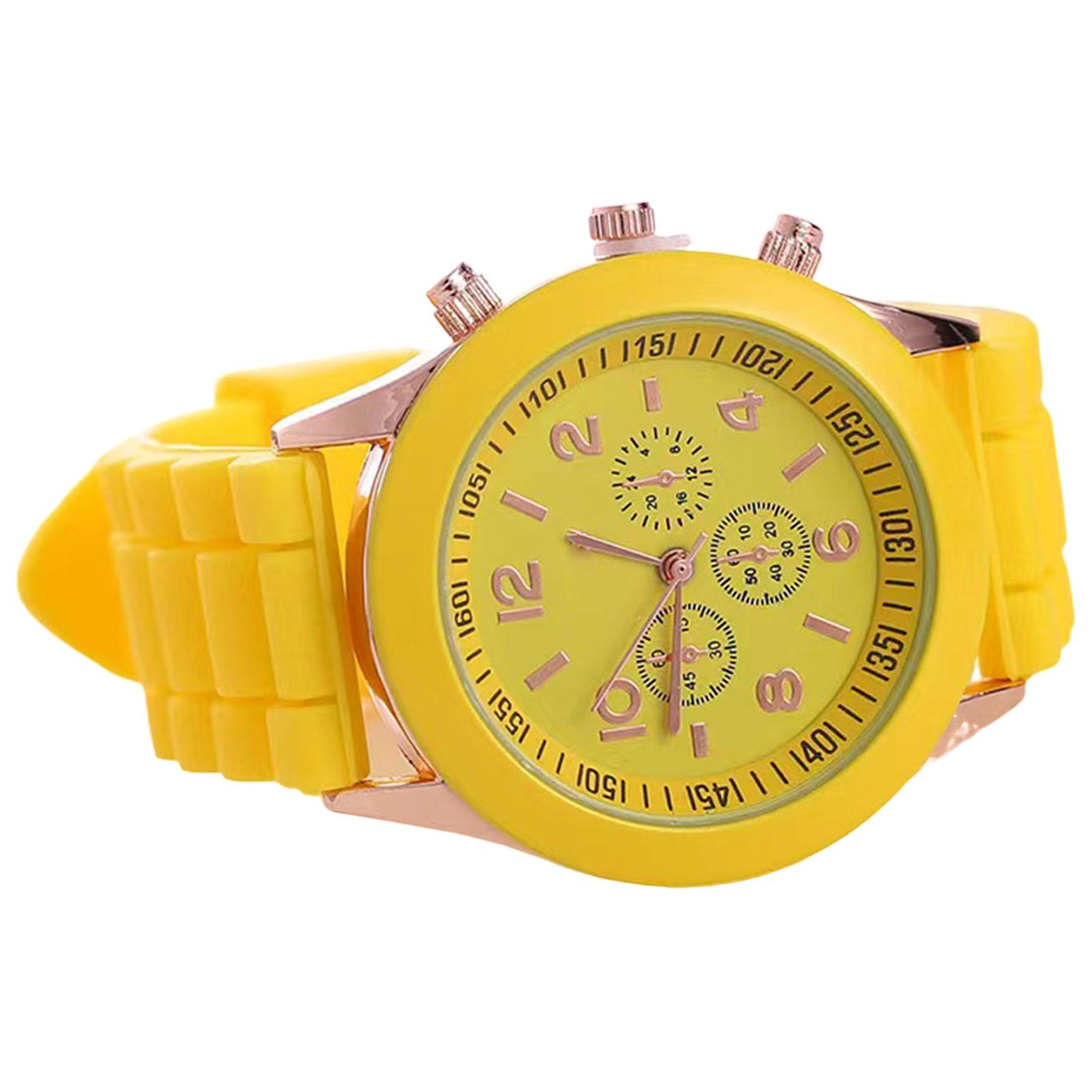 Couple Round Bracelet Watch Trendy Precise Quartz Watch with Pin Buckle for Valentine s Day Christmas Gift жёлтый
Couple Round Bracelet Watch Trendy Precise Quartz Watch with Pin Buckle for Valentine s Day Christmas Gift жёлтый