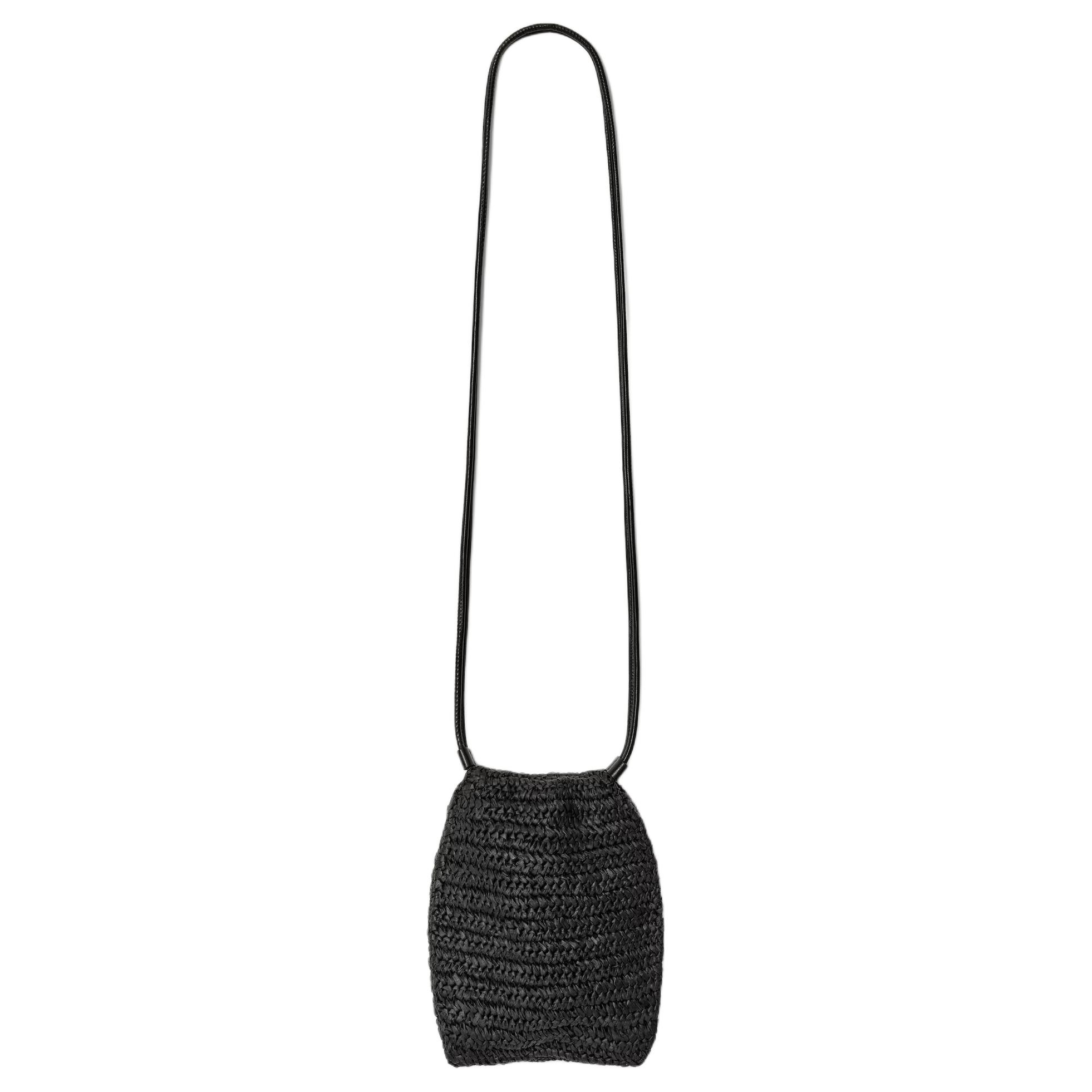 Cos Straw Paper Single Shoulder Crossbody Phone Bag Mini Women bags Black 1271229001 Black
Cos Straw Paper Single Shoulder Crossbody Phone Bag Mini Women bags Black 1271229001 Black