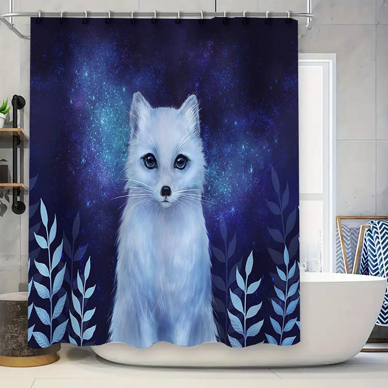 Cute Cat Shower Curtain Woodland Animal Forest Bathroom Decor Nature Wildlife Washroom Fabric Backdrop W60H190(CM)-1 Pcs
Cute Cat Shower Curtain Woodland Animal Forest Bathroom Decor Nature Wildlife Washroom Fabric Backdrop W60H190(CM)-1 Pcs