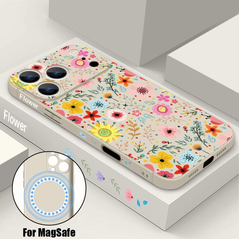 Красочный Цветочный Чехол Для iPhone 17 Pro Max iPhone 16 15 14 13 Pro Max Магнитный Для Magsafe Мягкий Силиконовый Задний Чехол для Телефона iPhone 15 белый
Красочный Цветочный Чехол Для iPhone 17 Pro Max iPhone 16 15 14 13 Pro Max Магнитный Для Magsafe Мягкий Силиконовый Задний Чехол для Телефона iPhone 15 белый