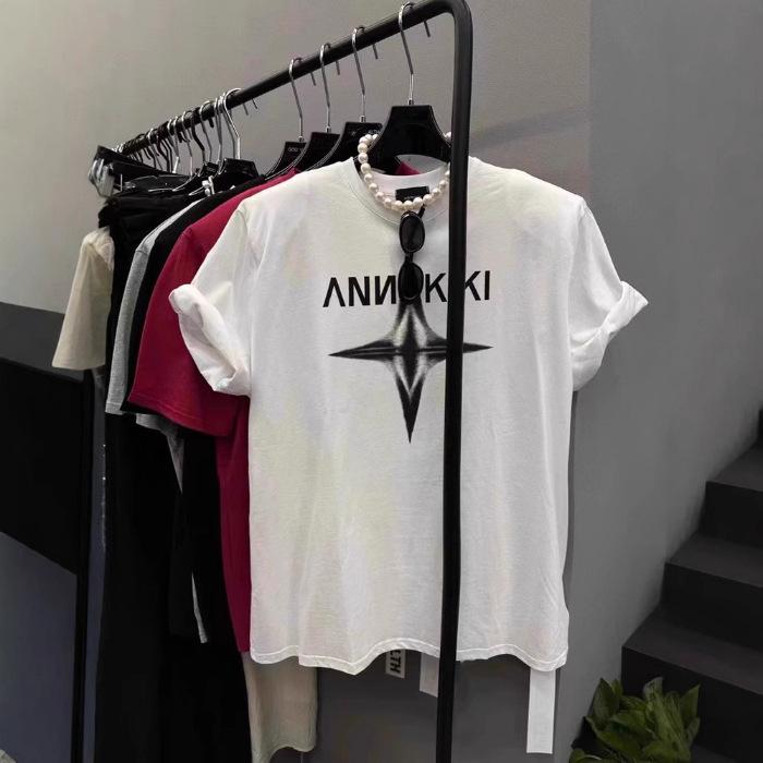 Качественная плотная ткань из чистого хлопка Задний карман воротник Свободный крой Американская футболка с принтом с коротким рукавом Любовь женская пара S
Качественная плотная ткань из чистого хлопка Задний карман воротник Свободный крой Американская футболка с принтом с коротким рукавом Любовь женская пара S