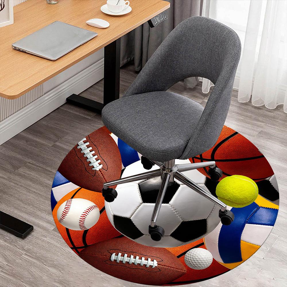 1pc Sports Equipment Round Chair mat office Area Rug - Non-Slip, Floor Mat for Office, Bedroom, and Indoor Decor p127250 80cm by 80cm
1pc Sports Equipment Round Chair mat office Area Rug - Non-Slip, Floor Mat for Office, Bedroom, and Indoor Decor p127250 80cm by 80cm