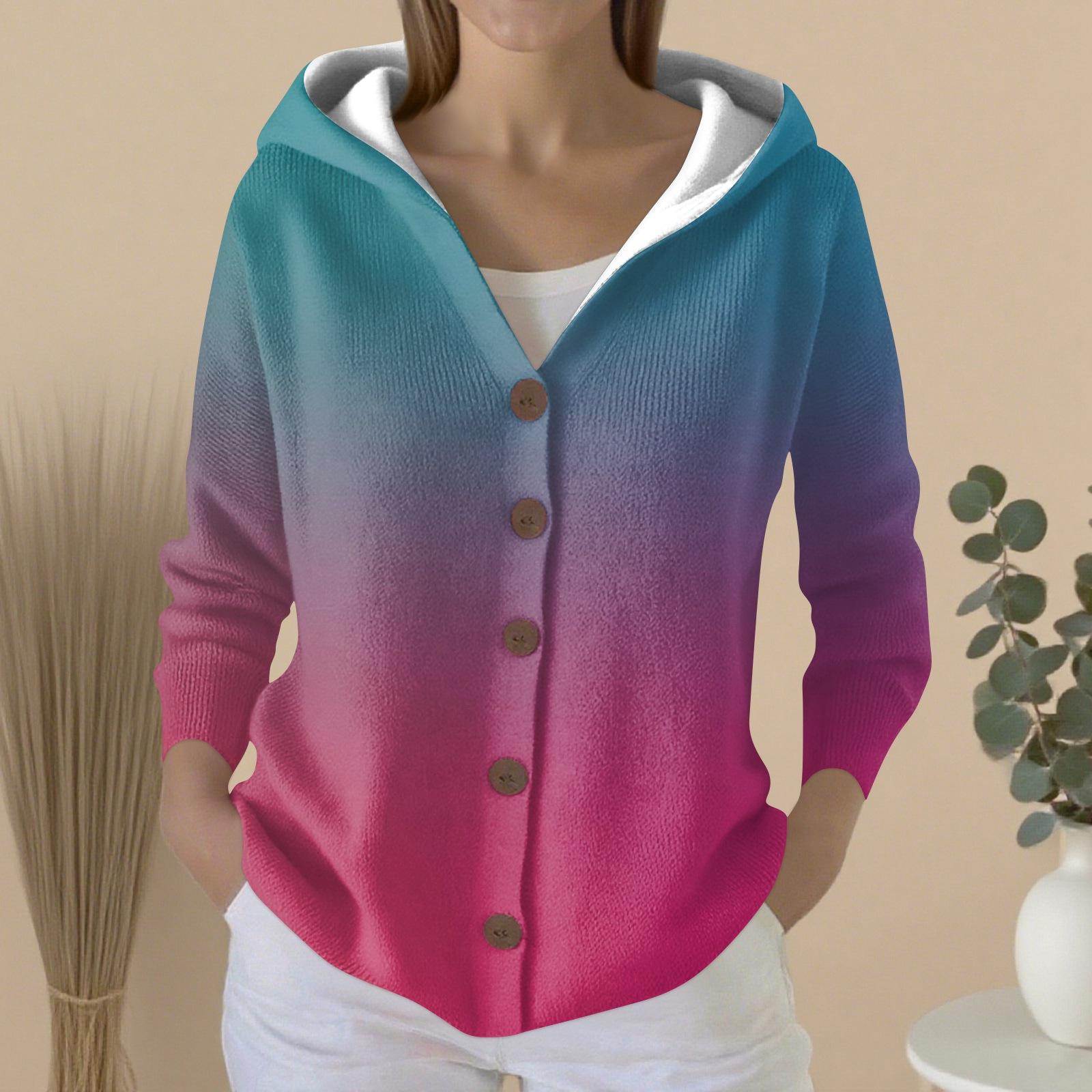 Женский модный повседневный свитер на пуговицах с принтом, кардиган, куртка с капюшоном XXL
Женский модный повседневный свитер на пуговицах с принтом, кардиган, куртка с капюшоном XXL