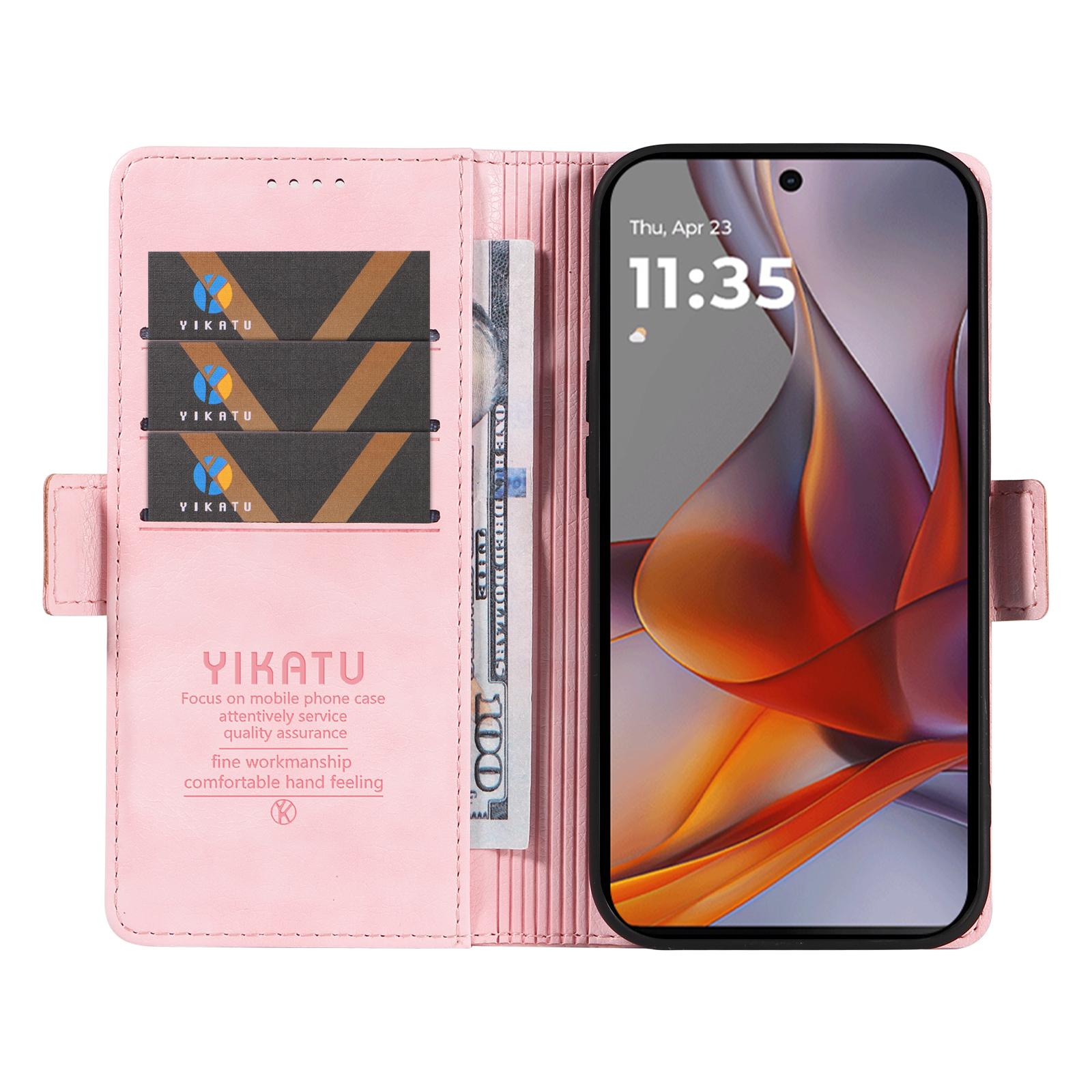 YIKATU YK-007 For Motorola Moto G75 5G Case Side Buckle PU Leather Phone Cover Litchi Texture Blue
YIKATU YK-007 For Motorola Moto G75 5G Case Side Buckle PU Leather Phone Cover Litchi Texture Blue