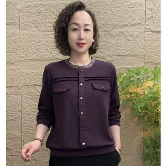 2026 Spring Fashion Long-Sleeve T-Shirt for Middle-Aged Women 6XL фіолетовий
2026 Spring Fashion Long-Sleeve T-Shirt for Middle-Aged Women 6XL фіолетовий