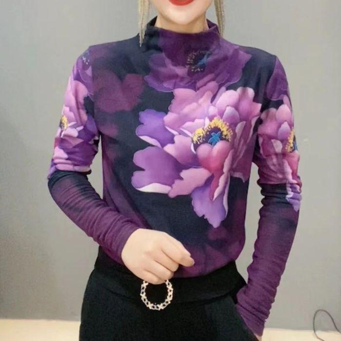 Женский фиолетовый топ с длинным рукавом, подкладкой из флиса и сетчатыми вставками, для похудения, для осени и зимы XL (110-120 jin)
Женский фиолетовый топ с длинным рукавом, подкладкой из флиса и сетчатыми вставками, для похудения, для осени и зимы XL (110-120 jin)