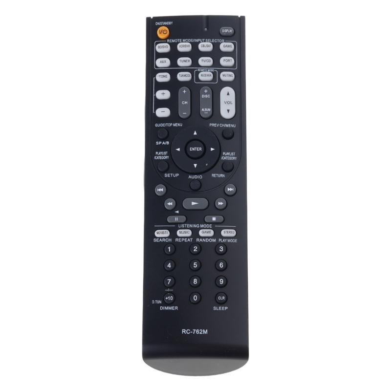 RC762M Remote Control for HTR290 HTR380 HTR390 HTR538 TXSR308 HTS3400 Video Equipment Direct Plug and Play Functionality 1
RC762M Remote Control for HTR290 HTR380 HTR390 HTR538 TXSR308 HTS3400 Video Equipment Direct Plug and Play Functionality 1