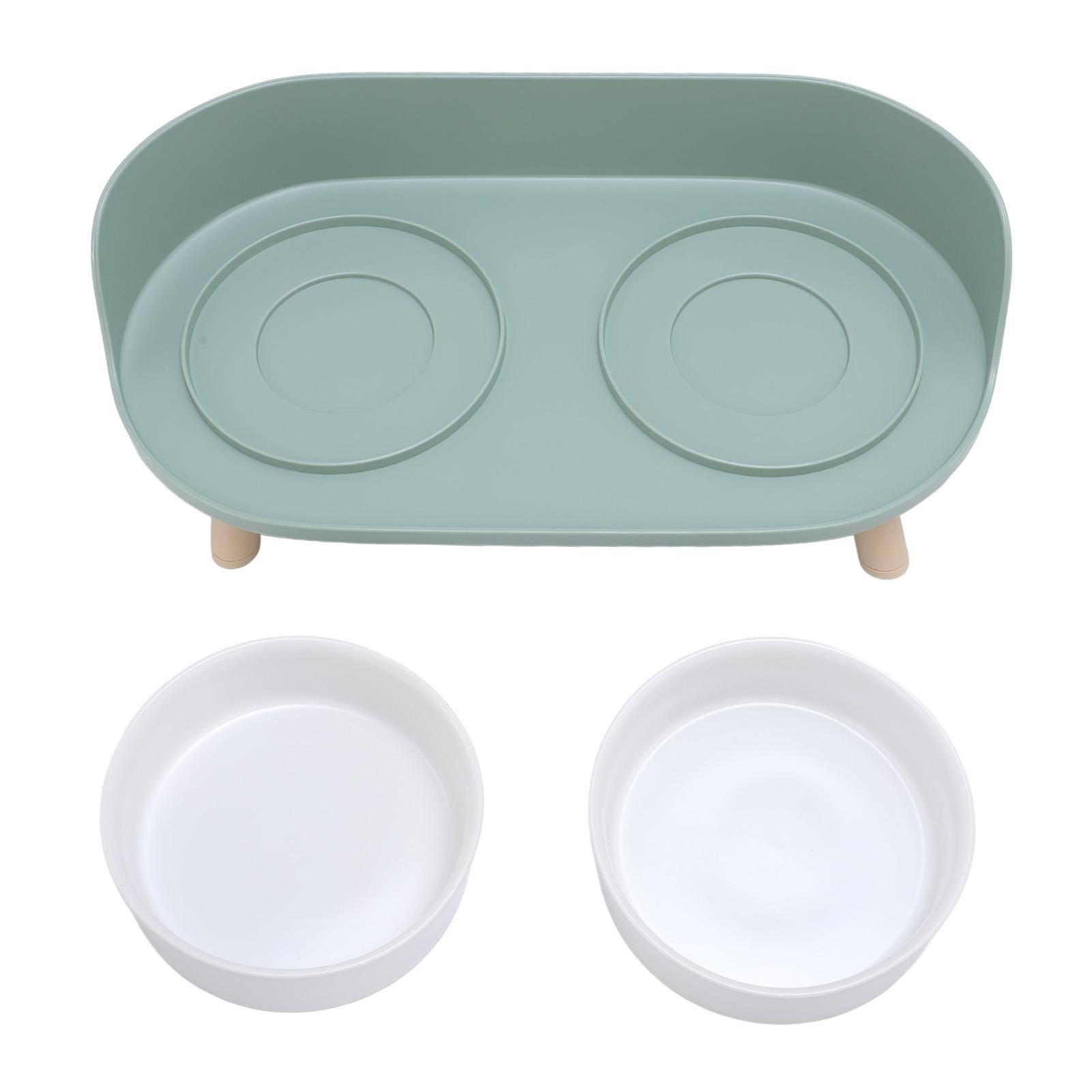Raised Ceramic Cat Bowls with Stand Cervical Spine Protection Splash Proof Pet Food Water Bowl Set Elevated Cat Bowl Set
Raised Ceramic Cat Bowls with Stand Cervical Spine Protection Splash Proof Pet Food Water Bowl Set Elevated Cat Bowl Set