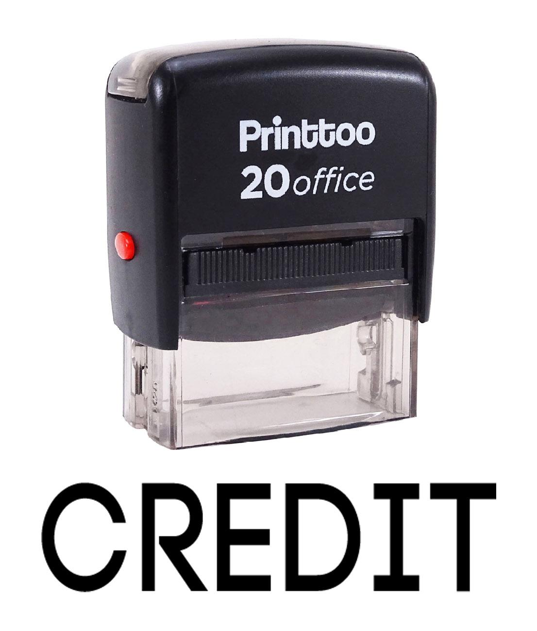 Printtoo Rubber Stamp Office Стационарные самокрасящие КРЕДИТ Custom 14 mm x 38 mm (Approx) чёрный
Printtoo Rubber Stamp Office Стационарные самокрасящие КРЕДИТ Custom 14 mm x 38 mm (Approx) чёрный
