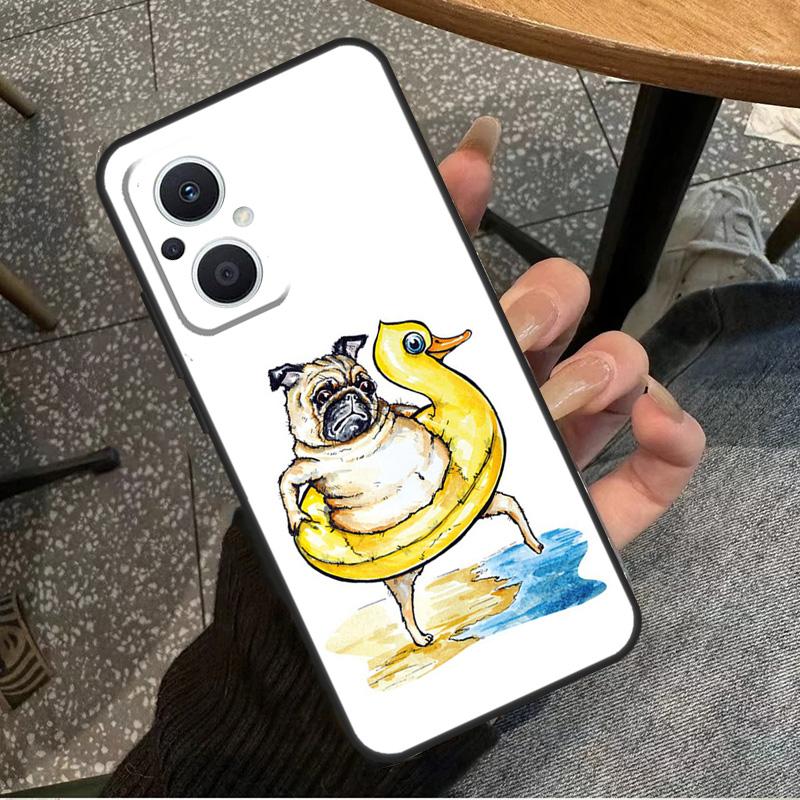 Cute Pug Dog Case For OPPO Reno 7 8 10 Pro 8T 2Z 4Z 5Z 6 Lite OPPO Find X6 Pro X2 X5 Lite X3 Neo Cover OPPO Reno4 Lite
Cute Pug Dog Case For OPPO Reno 7 8 10 Pro 8T 2Z 4Z 5Z 6 Lite OPPO Find X6 Pro X2 X5 Lite X3 Neo Cover OPPO Reno4 Lite