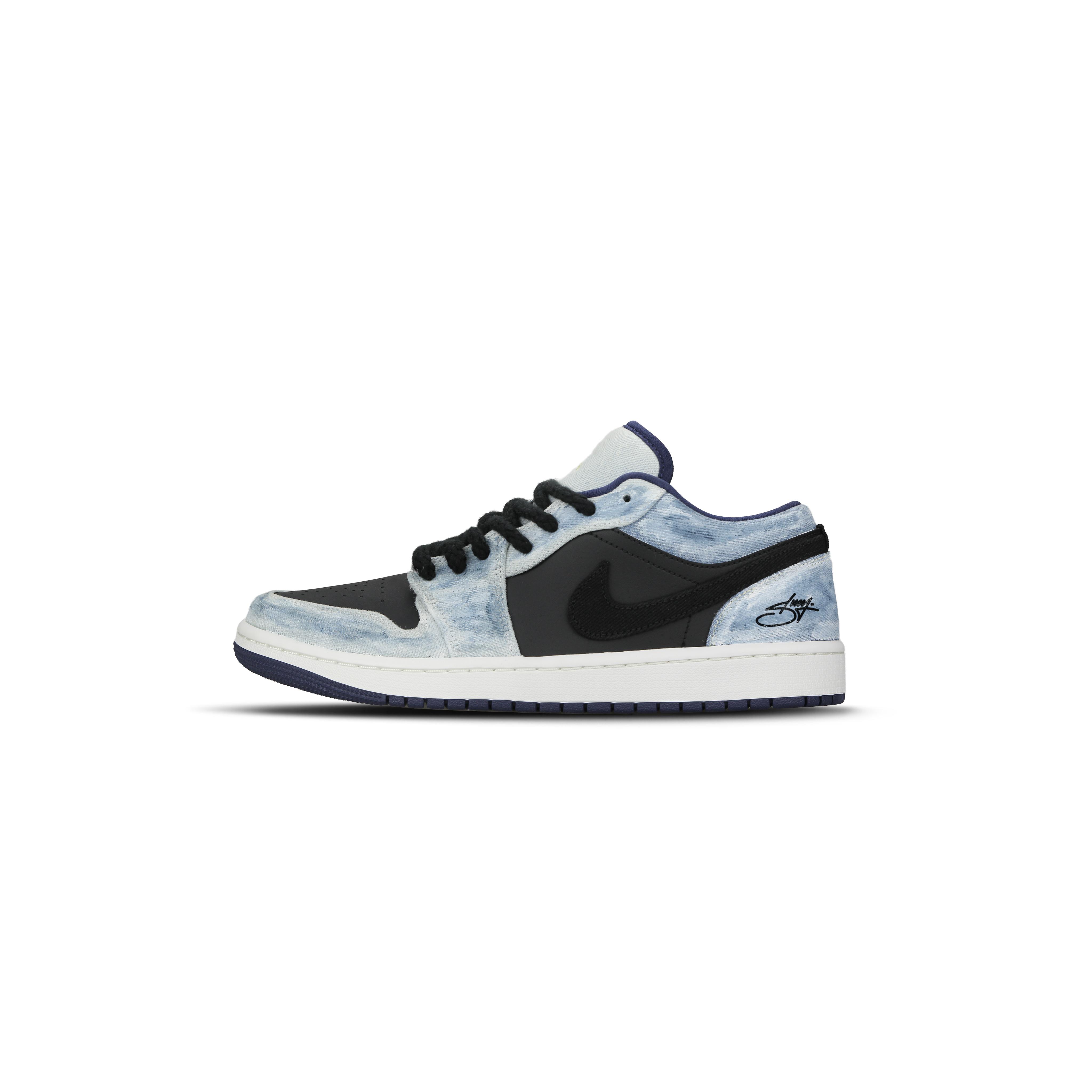 Jordan Air Jordan 1 Slip Resistant Abrasion Resistant Low top Vintage Basketball Shoes Men s Blue White IH0648-141(Team1737) 44.5
Jordan Air Jordan 1 Slip Resistant Abrasion Resistant Low top Vintage Basketball Shoes Men s Blue White IH0648-141(Team1737) 44.5