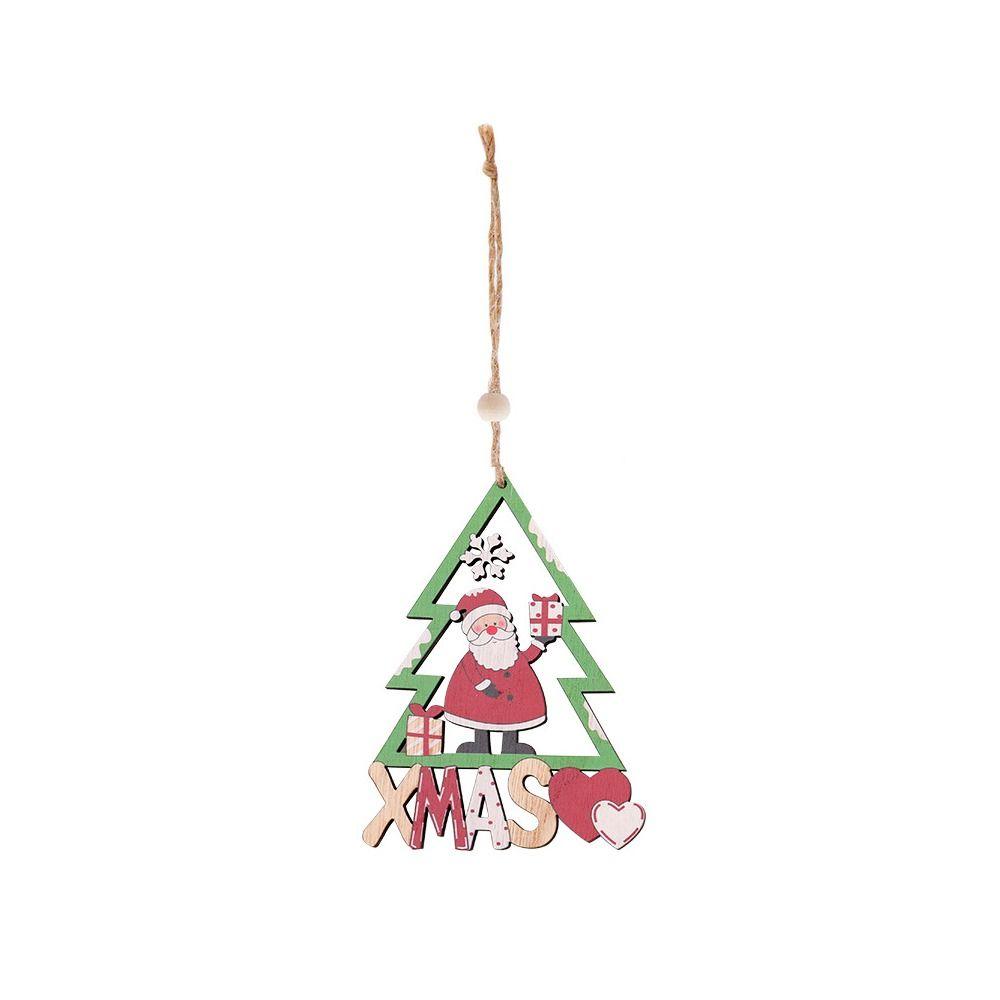 Snowman Wooden Elderly Pendant Elk Christmas Tree Pendant Creative Home santa
Snowman Wooden Elderly Pendant Elk Christmas Tree Pendant Creative Home santa