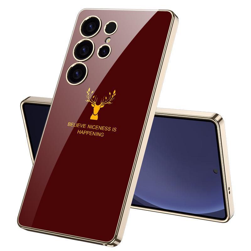 Electroplated S25 Ultra Phone Case: Multi-Color Deer Design Protective Cover S25 Plus
Electroplated S25 Ultra Phone Case: Multi-Color Deer Design Protective Cover S25 Plus