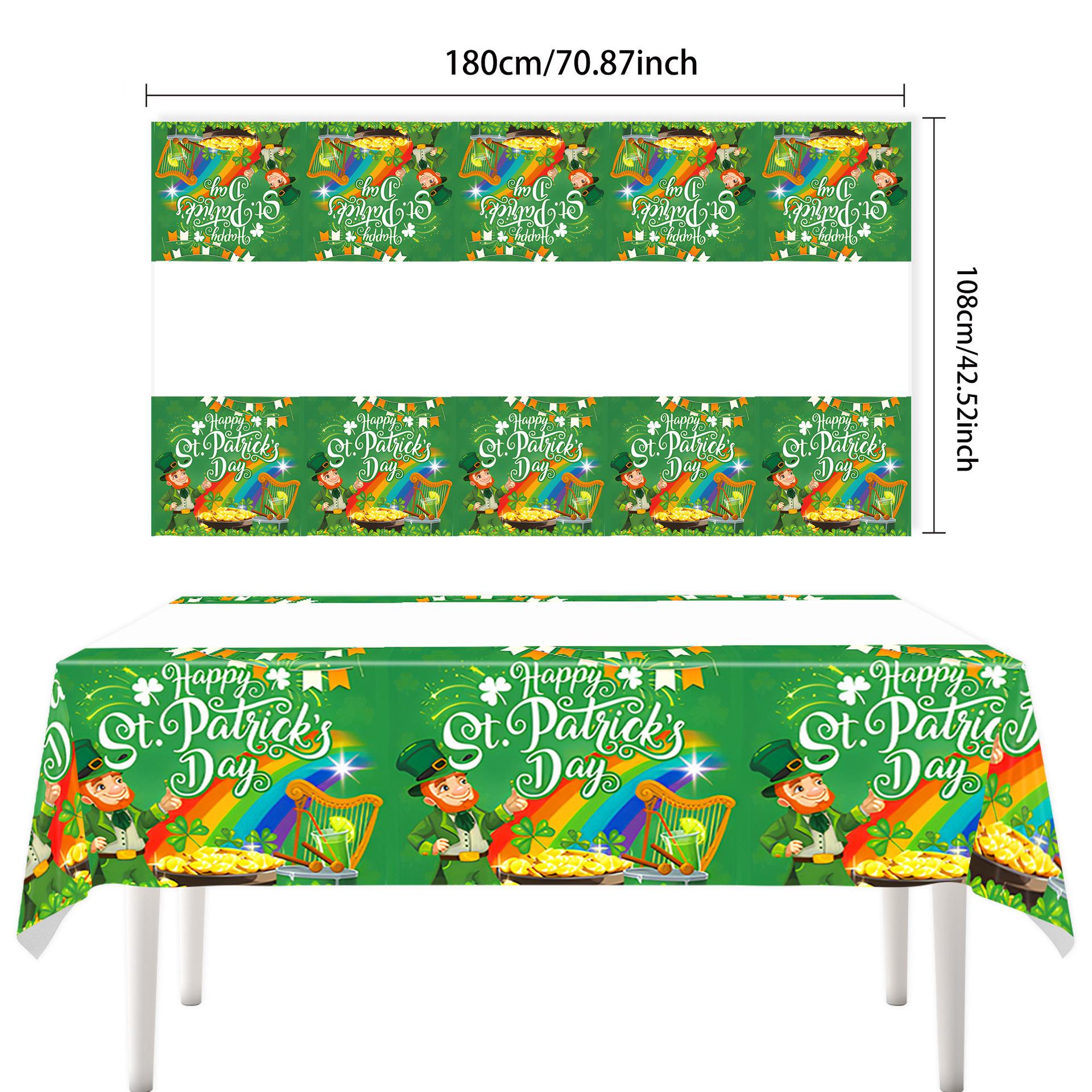 St. Patrick S Tablecloth Party Decorative St. Patrick S Tablecloth Theme Decorative Tablecloth Tablecloth St. Patrick s tablecloth 108 * 180
St. Patrick S Tablecloth Party Decorative St. Patrick S Tablecloth Theme Decorative Tablecloth Tablecloth St. Patrick s tablecloth 108 * 180