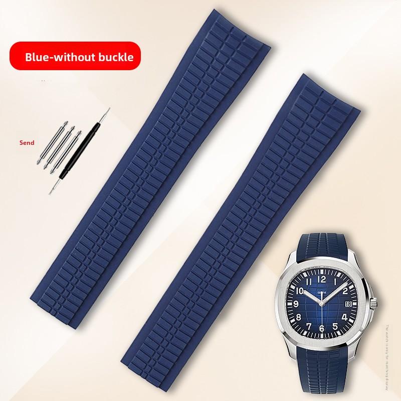 Високоякісний фторкаучуковий ремінець для годинника Patek Philippe Aquanaut 5167A 5164A 5168 5968, 21 мм, вигнутий кінець, FKM гумові браслети 21mm width
Високоякісний фторкаучуковий ремінець для годинника Patek Philippe Aquanaut 5167A 5164A 5168 5968, 21 мм, вигнутий кінець, FKM гумові браслети 21mm width