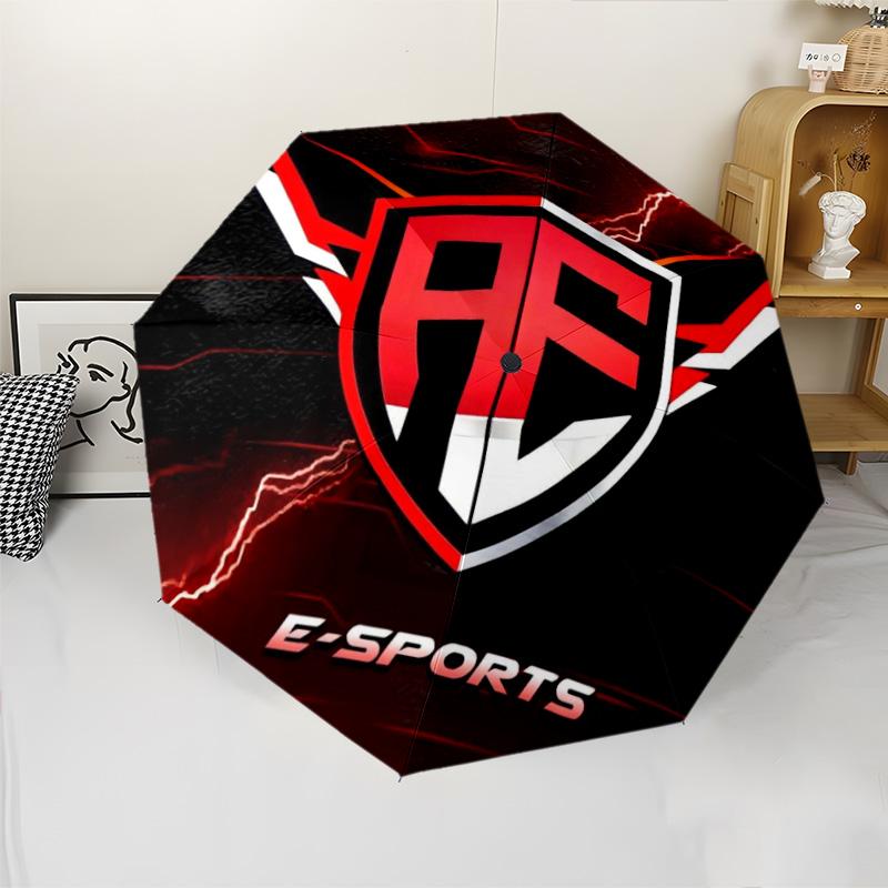 AF E-Sport Shield Logo Print Folding Umbrella, Auto Open/Close, UV Protection, Windproof Compact Travel Umbrella
AF E-Sport Shield Logo Print Folding Umbrella, Auto Open/Close, UV Protection, Windproof Compact Travel Umbrella