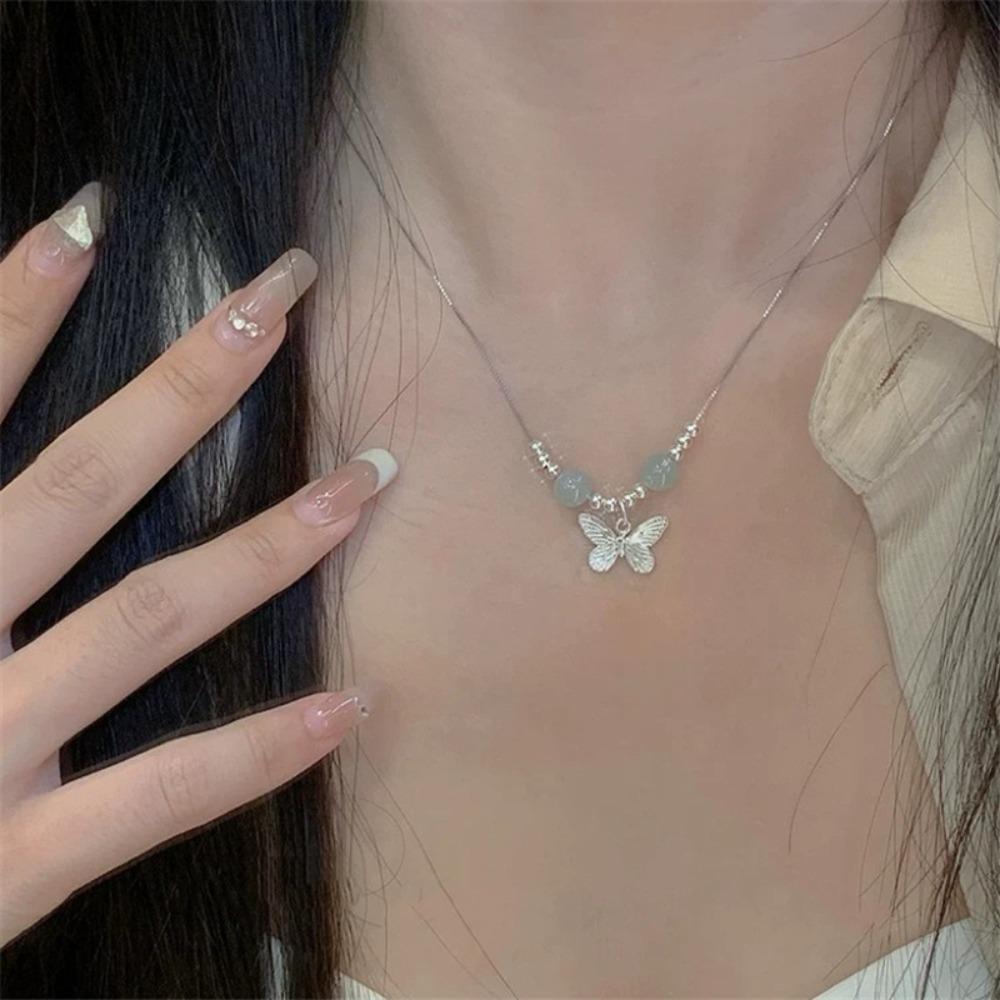 Jewelry Accessories Butterfly Chain Choker Light Luxury Butterfly Chain Beads Lady/Girls
Jewelry Accessories Butterfly Chain Choker Light Luxury Butterfly Chain Beads Lady/Girls